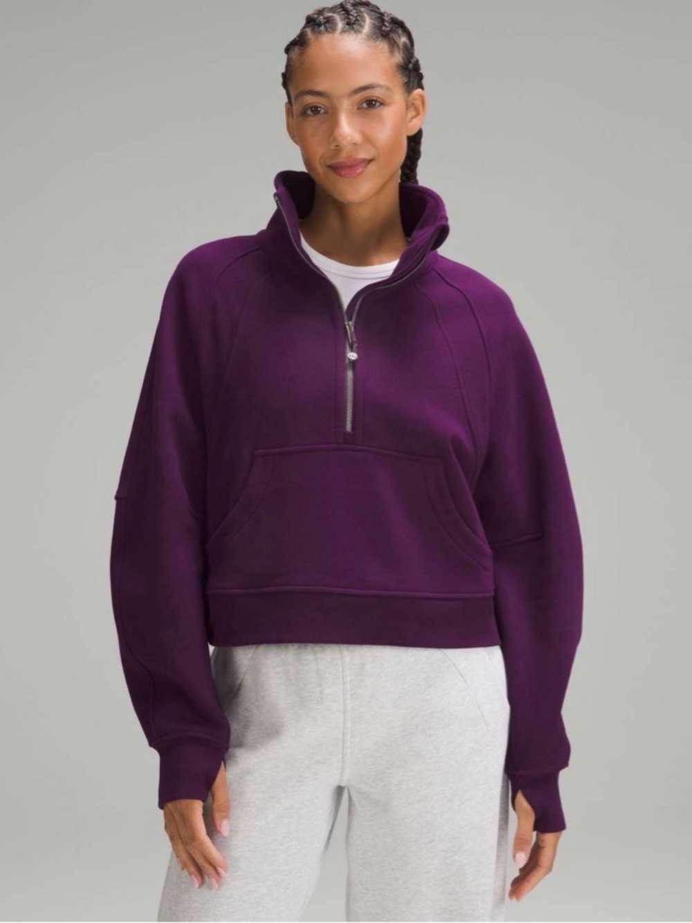 Lululemon Scuba Oversized Funnel-Neck Half Zip
Dramatic Magenta M/L